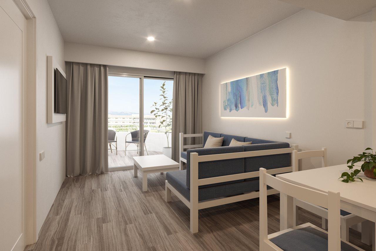 Alcudia Beach Apartments ポルト・ダルクディア エクステリア 写真